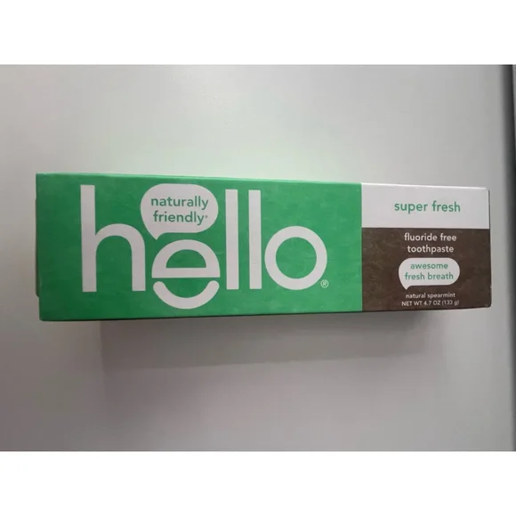 Hello Super Fresh Fluoride Free Toothpaste - 4.7 oz - Picture 2 of 8